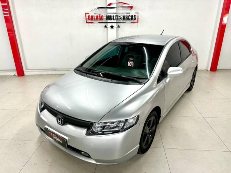 HONDA - CIVIC - 2008/2008 - Prata - Sob Consulta