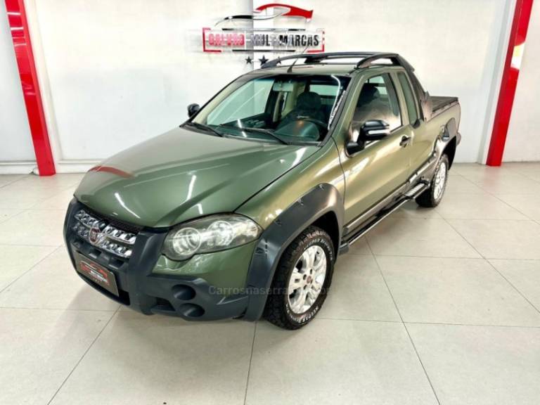 FIAT - STRADA - 2009/2009 - Verde - Sob Consulta