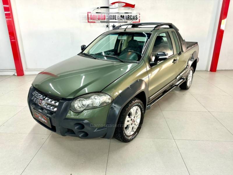 FIAT - STRADA - 2009/2009 - Verde - Sob Consulta