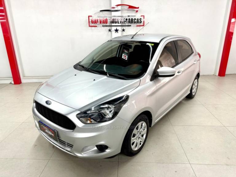 FORD - KA - 2015/2015 - Prata - R$ 37.900,00