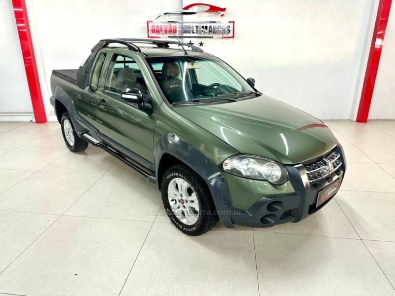 FIAT - STRADA - 2009/2009 - Verde - Sob Consulta